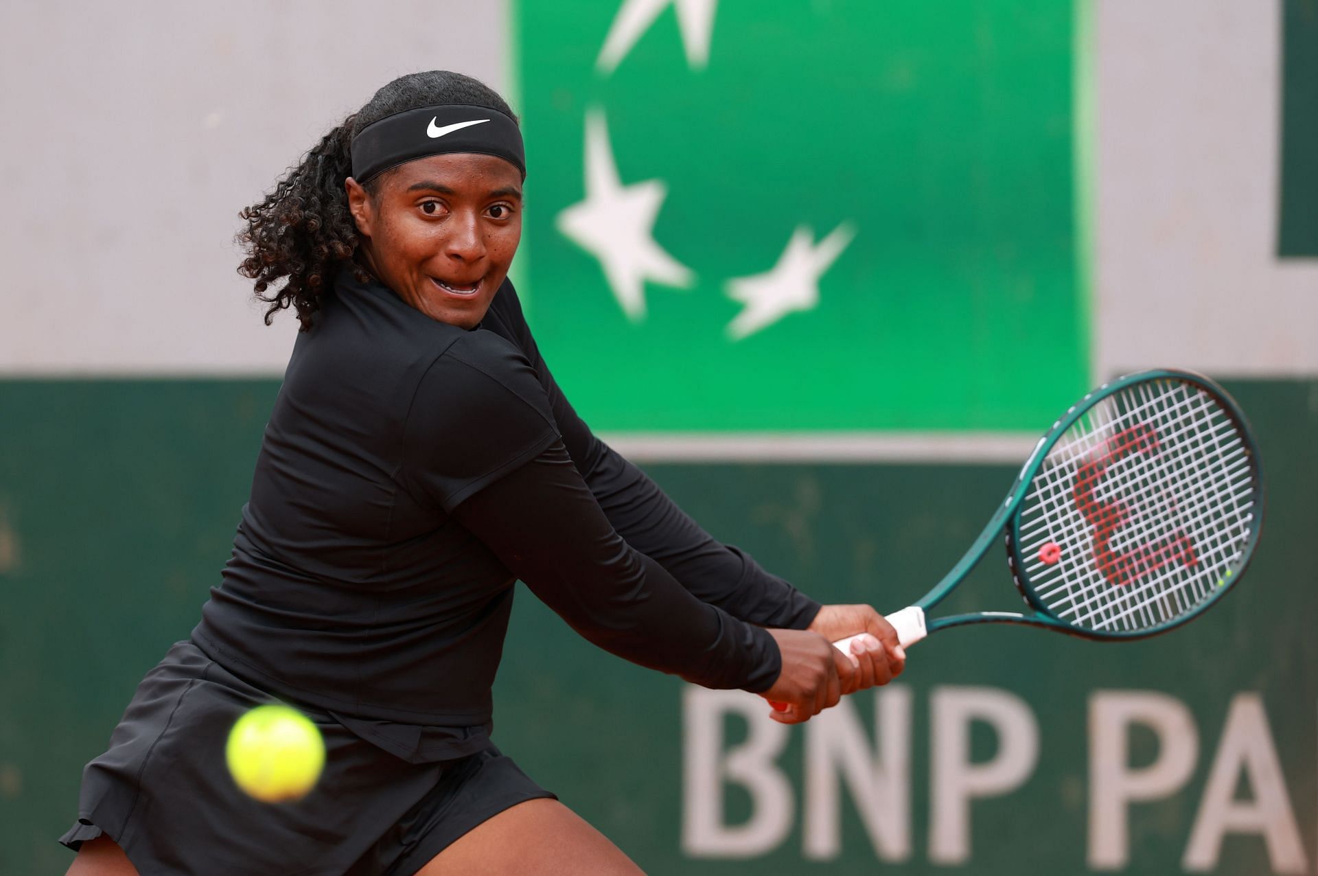 Hailey Baptiste at the French Open 2025. (Photo: Getty)
